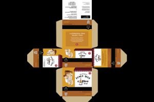 Print Work Packaging - Coffee Pods Box Slide