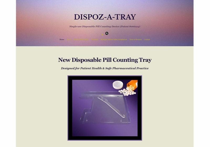 dispoz-a-tray-website